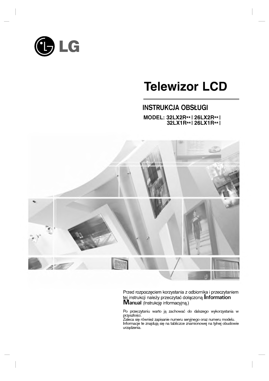 Lg 26LX1R, 32LX1R, 32LX2R, 26LX2R User Manual