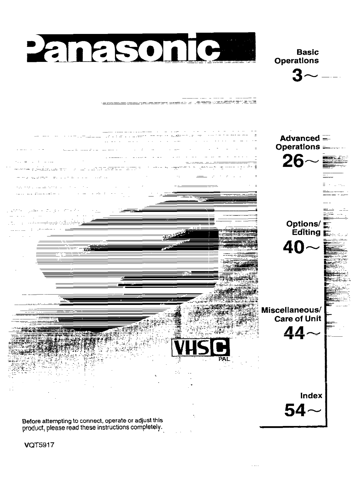 Panasonic NVR11 User Manual