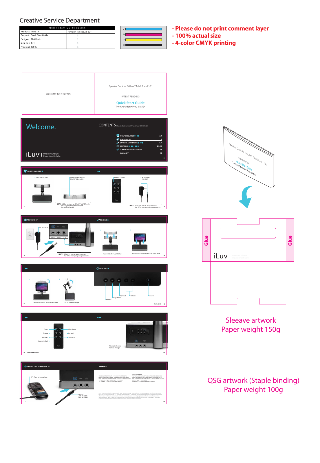 iLuv ISM524 User Manual