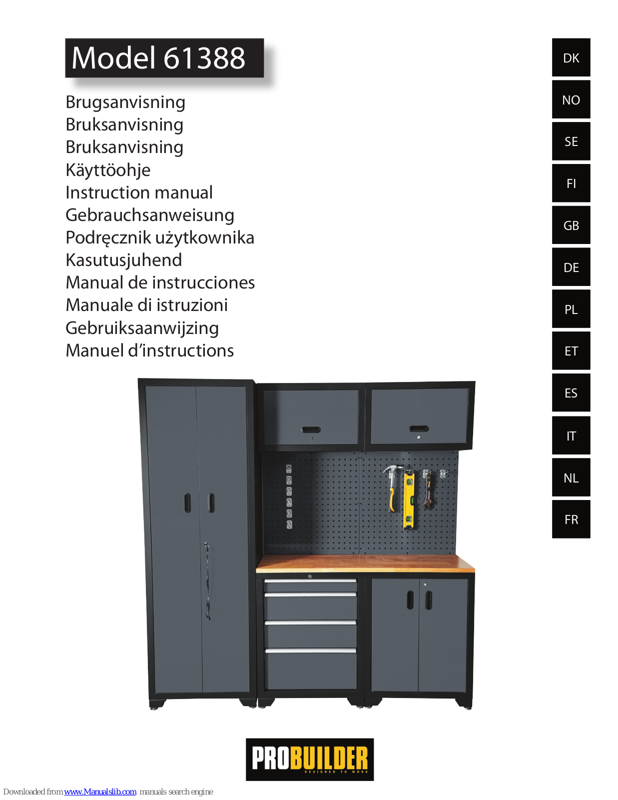 Probuilder 61388 Instruction Manual - ManualMachine.com