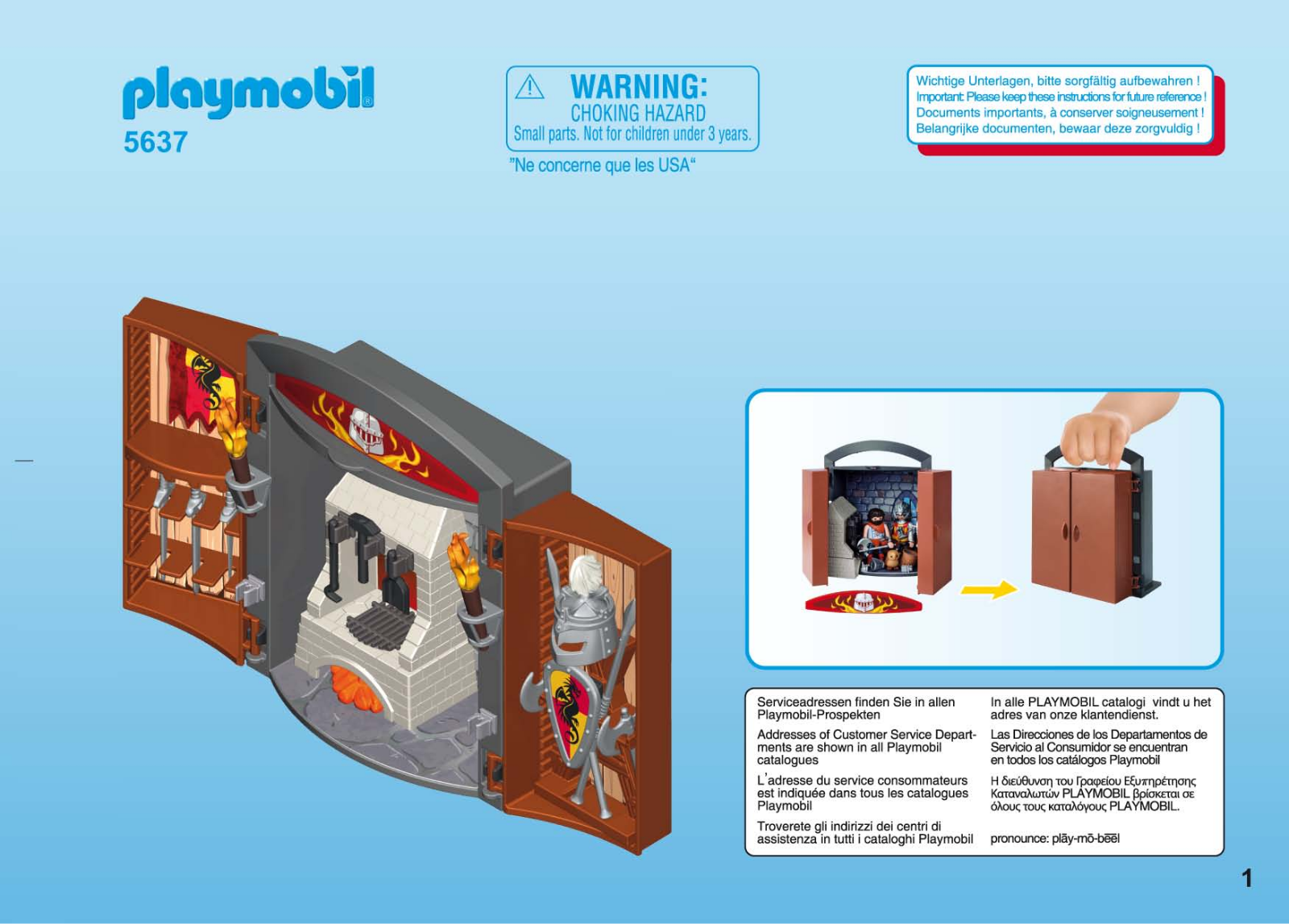 Playmobil 5637 Instructions