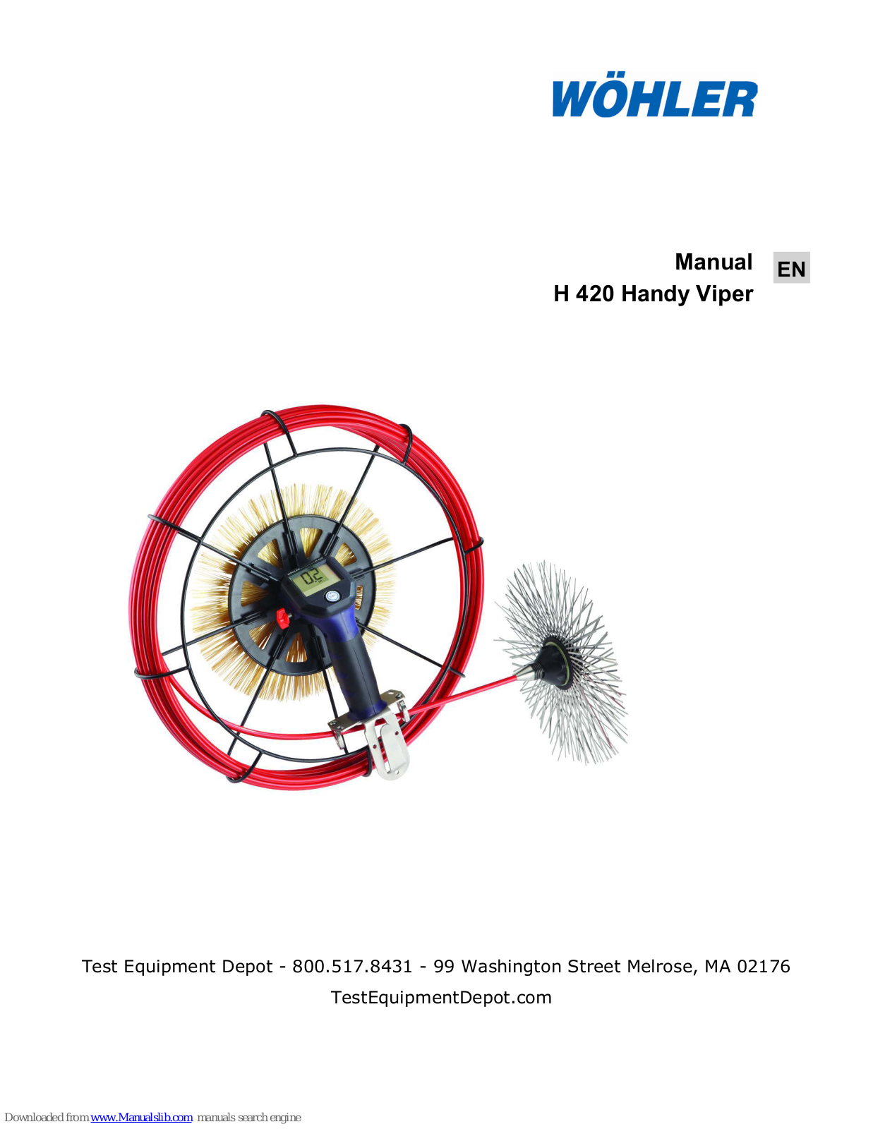 Wohler H 420 User Manual