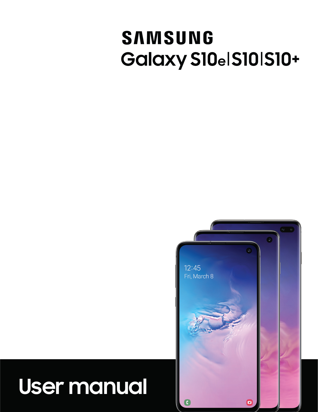 Samsung S10E User Manual