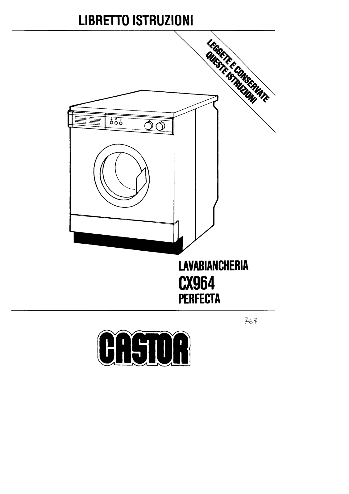 Castor CX964 Instructions Manual