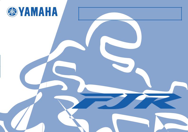 Yamaha FJR1300 A 2009 Owner's manual
