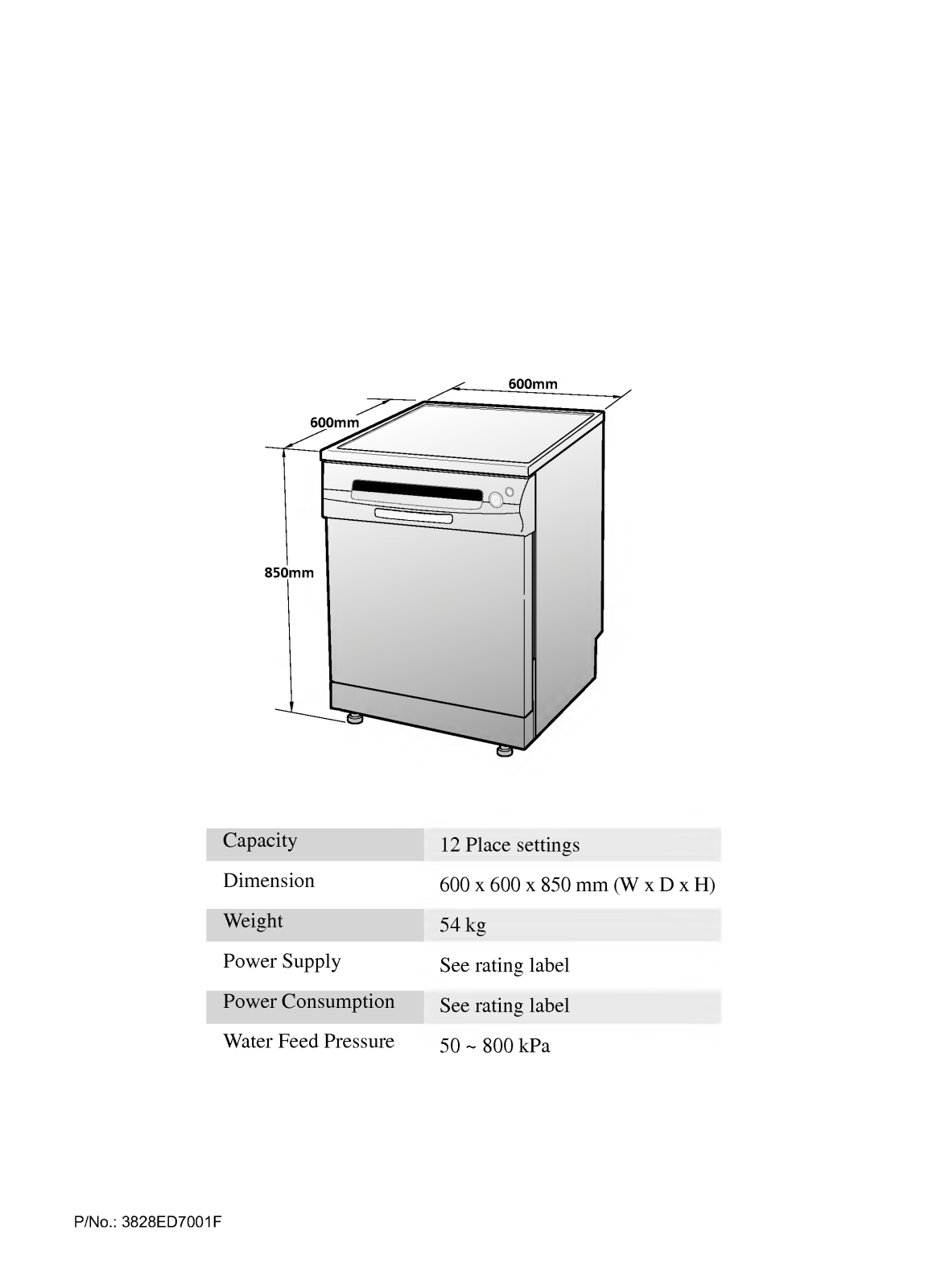 LG LD-12BT7, LD-12BW5, LD-12BS6 User Manual