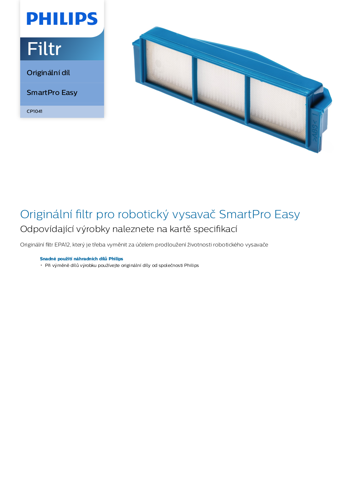 Philips CP1041/01 Leaflet - ManualMachine.com