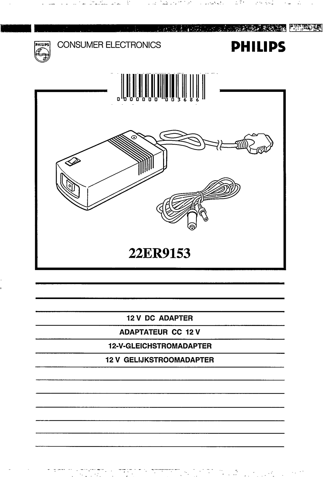 Philips 22ER9153/00 User Manual
