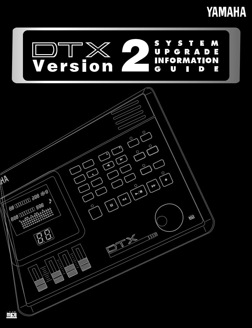 Yamaha DTX Version 2.0 User Manual