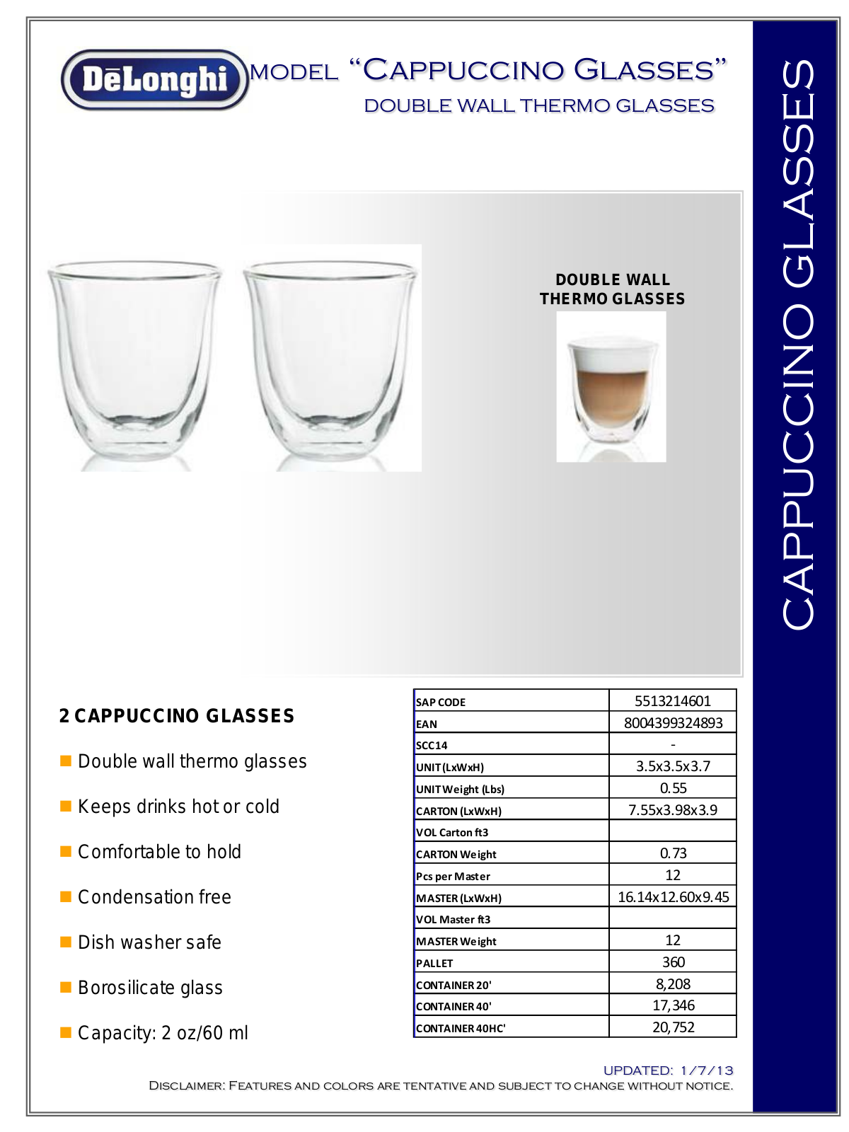 DeLonghi DLG2423 Specifications - ManualMachine.com
