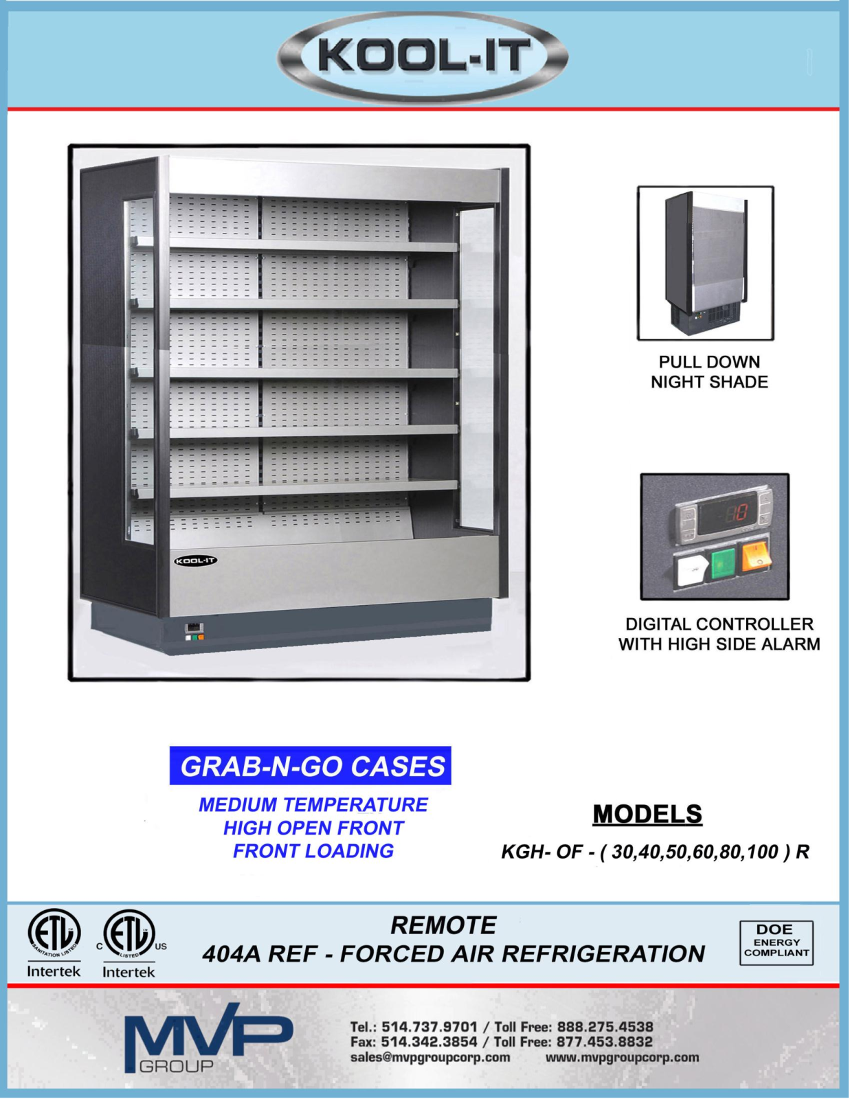 Jet Tech KGH-OF-100-R User Manual