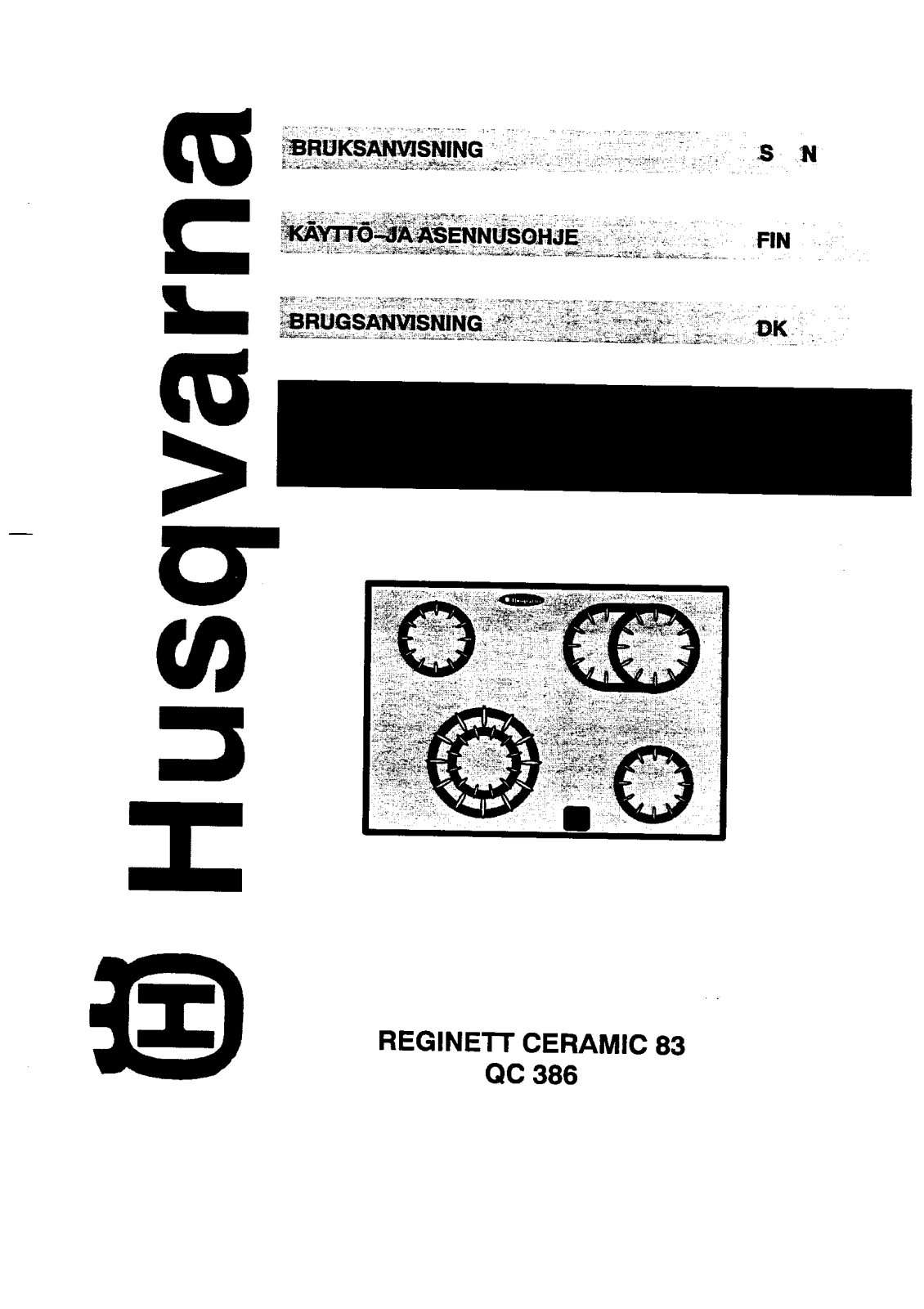 Husqvarna QC386 User Manual