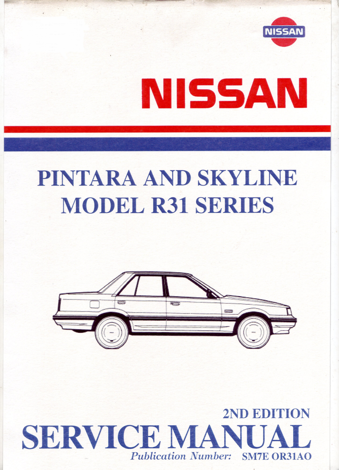 Nissan Skyline R31 User Manual