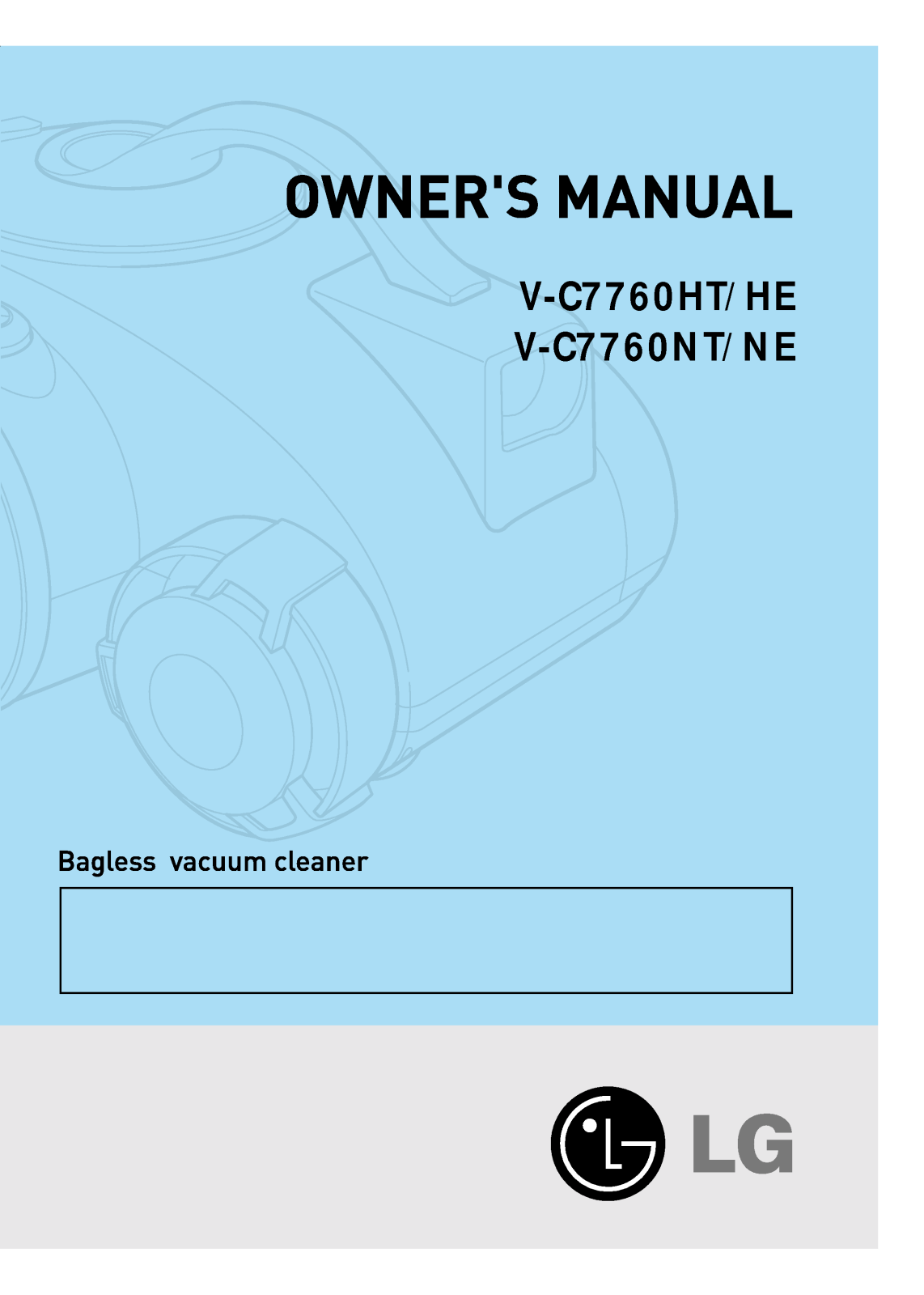 LG V-C7760HE User Manual