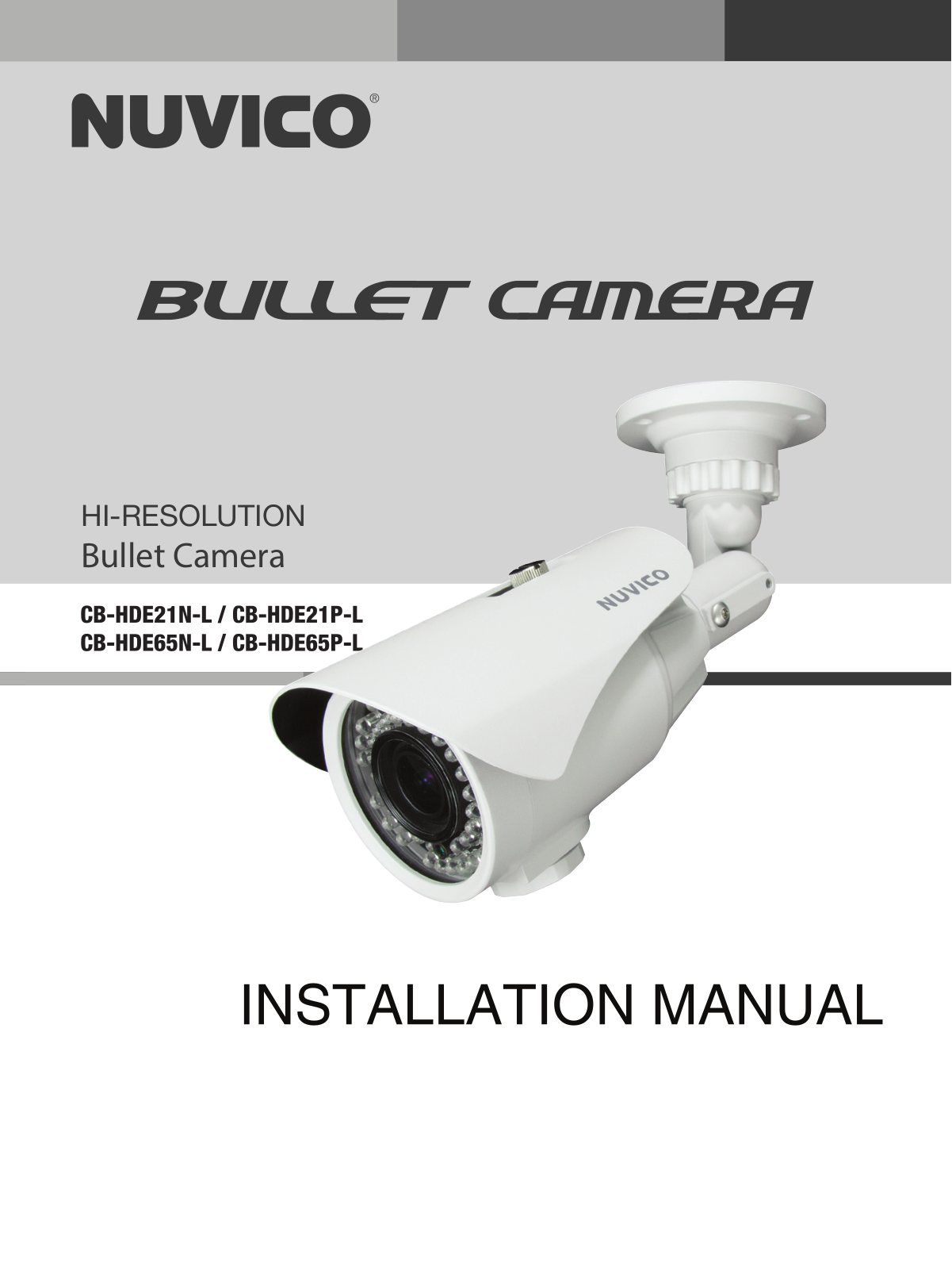 Nuvico CB-HDE21N-L User Manual