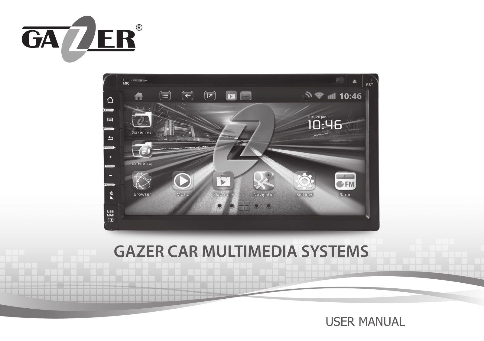 Gazer CM-272-100, CM-272-110 User Manual