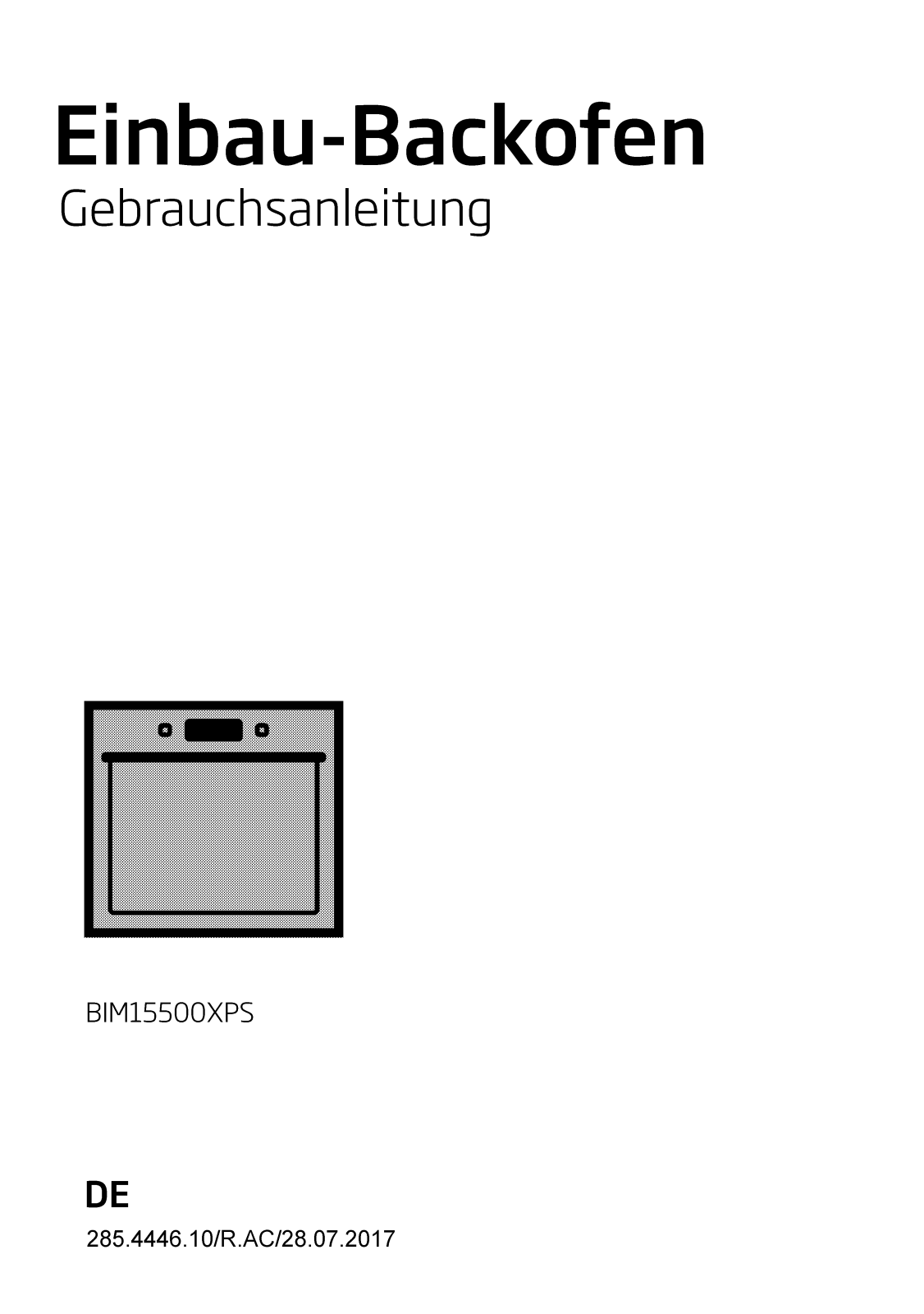 Beko BIM15500XPS User Manual