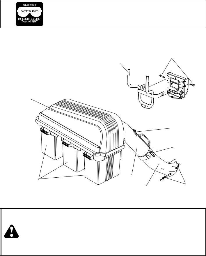 Jonsered GRASS CATCHER LTB 48 A User Manual