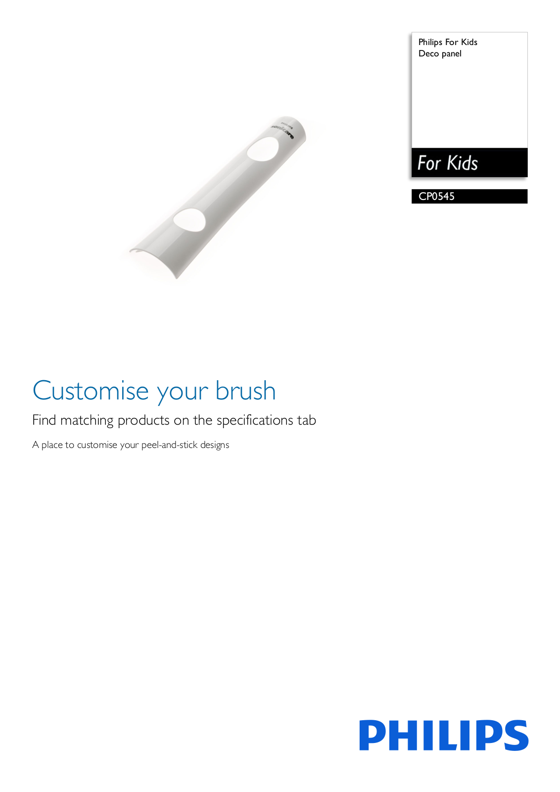Philips CP0545/01 leaflet - ManualMachine.com