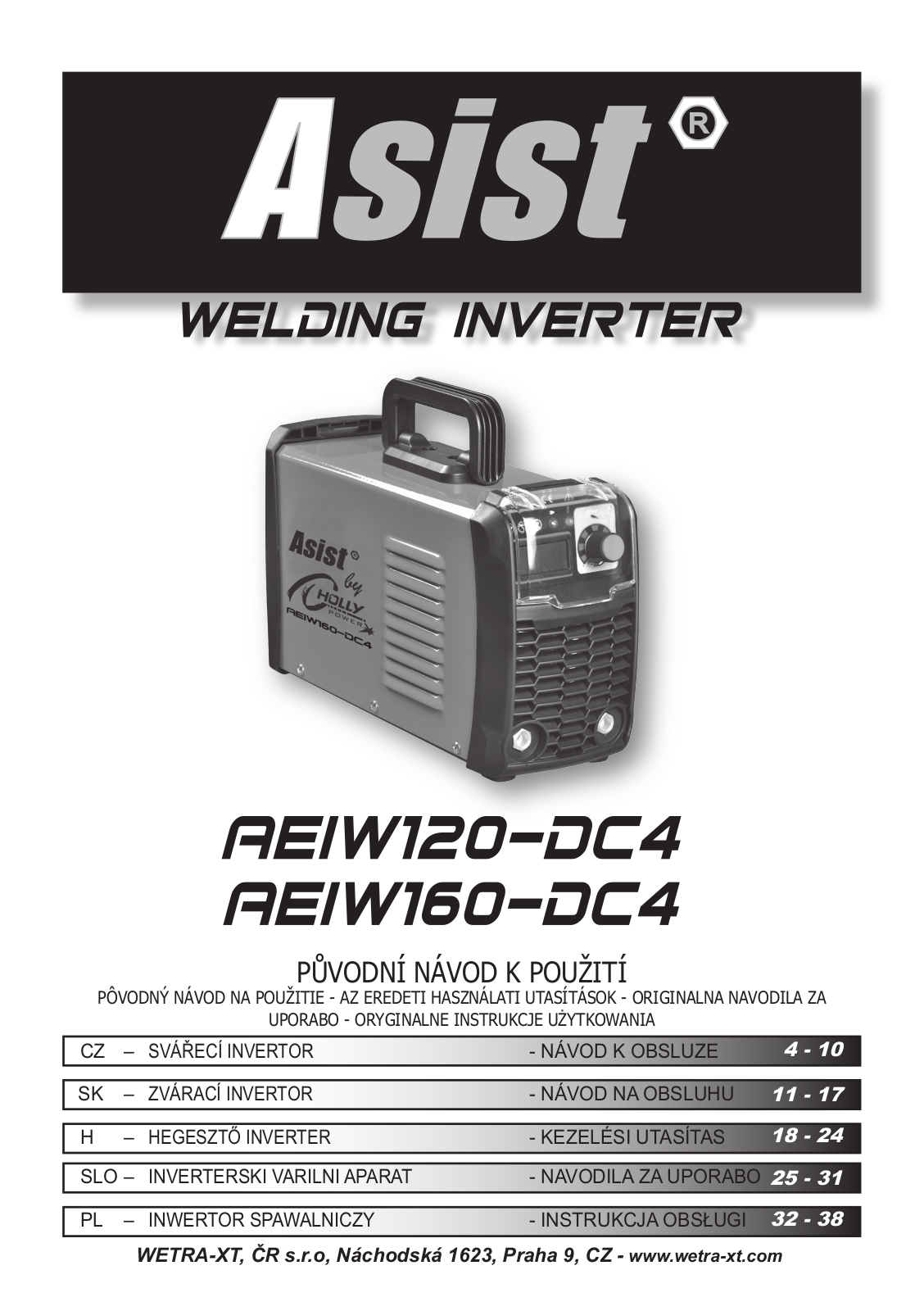 Asist AEIW160-DC4 User Manual