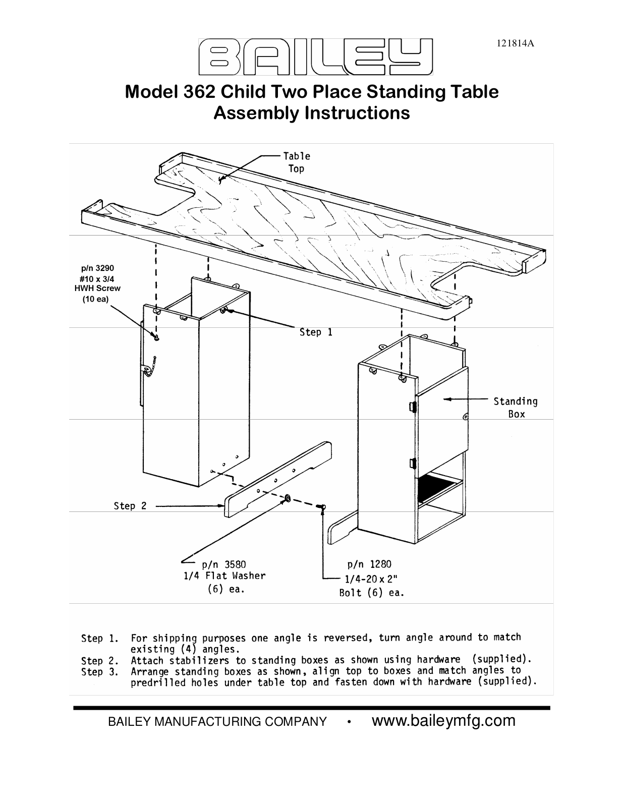 Bailey 362 User Manual - ManualMachine.com