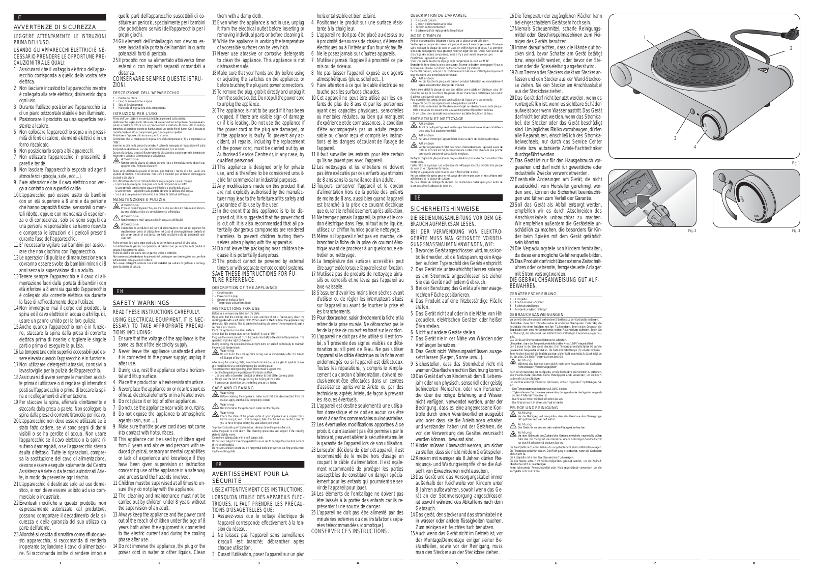Ariete 993/2 User guide - ManualMachine.com