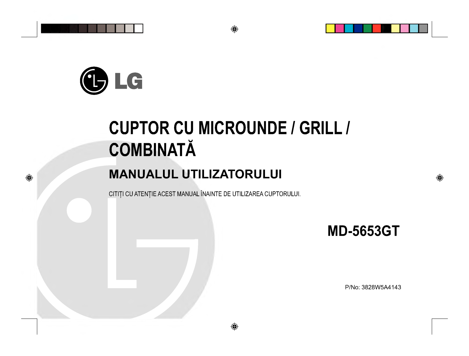 Lg MD-5653GT user Manual