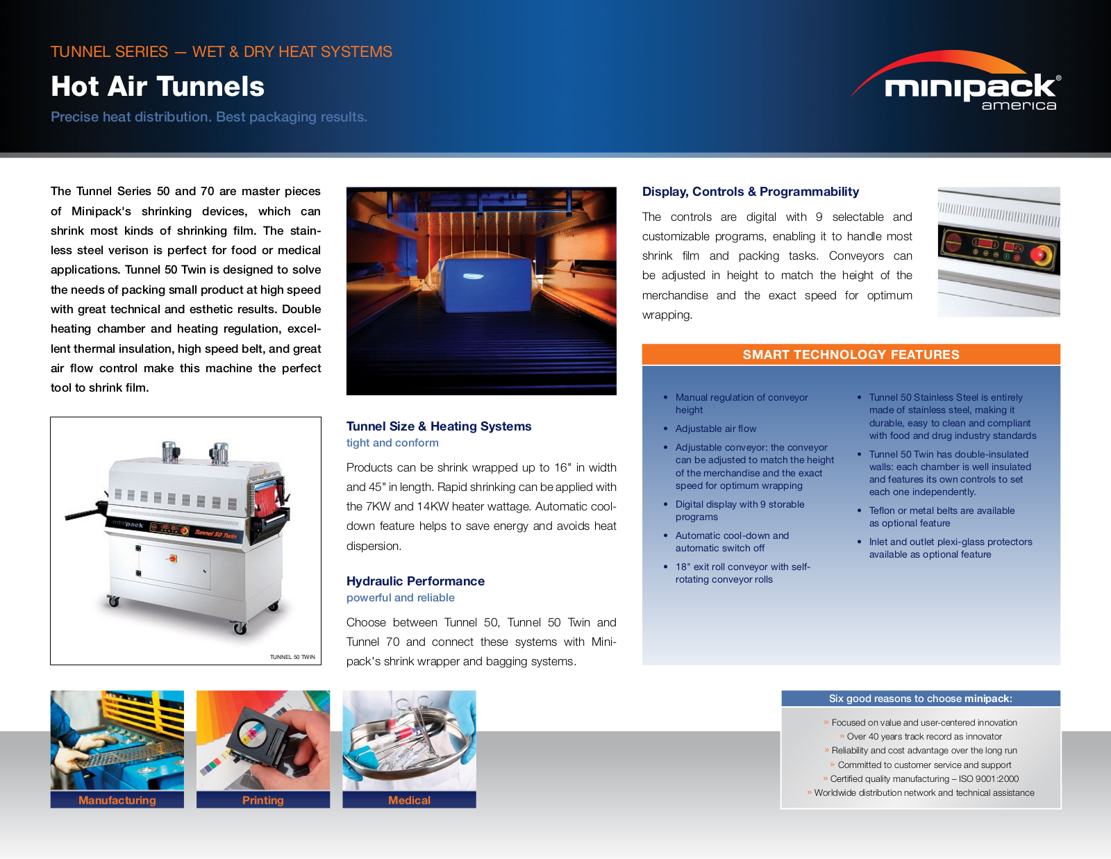 minipack Tunnel 50 User Manual