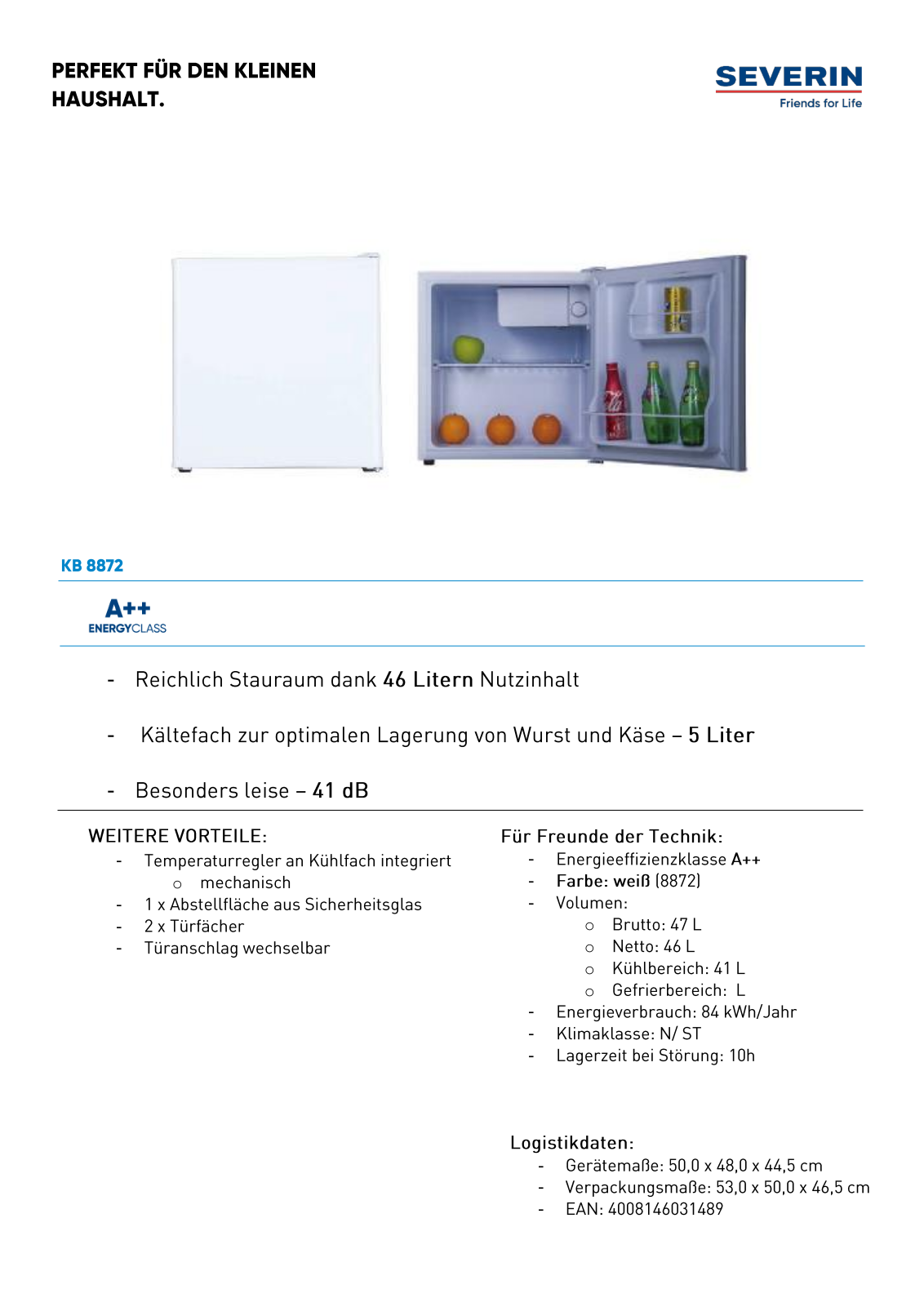 Severin KB 8872 User Manual