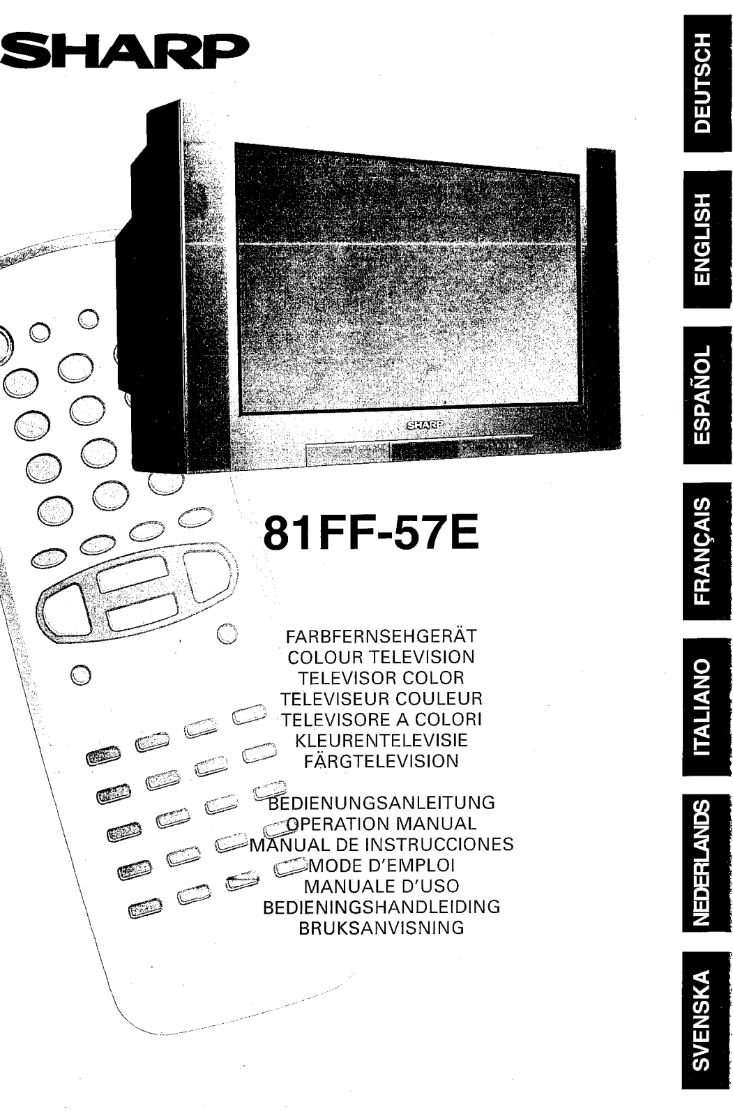 Sharp 81FF-57E User Manual