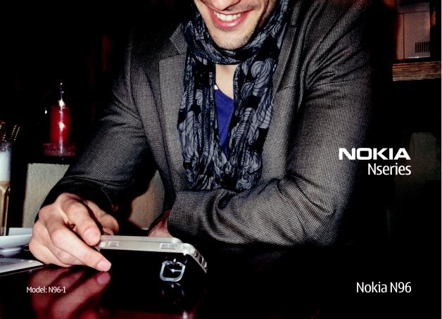 Nokia N96 dark grey User Manual