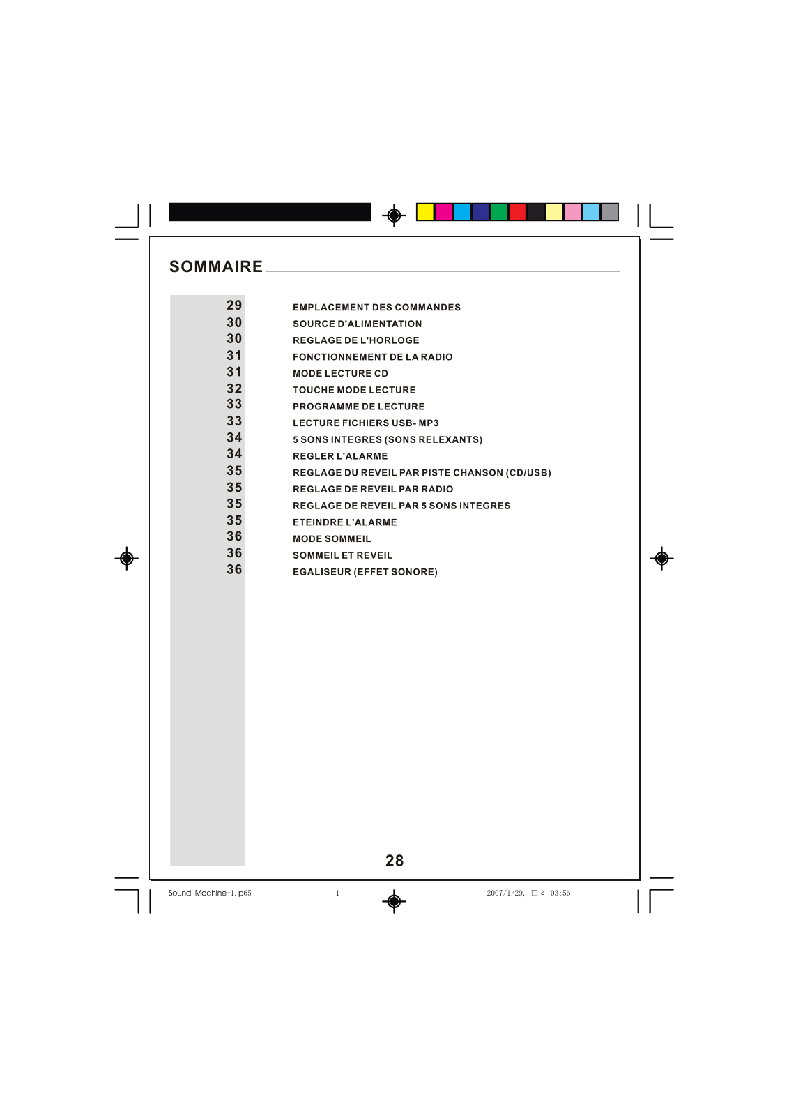 LENCO CR-2850 User Manual