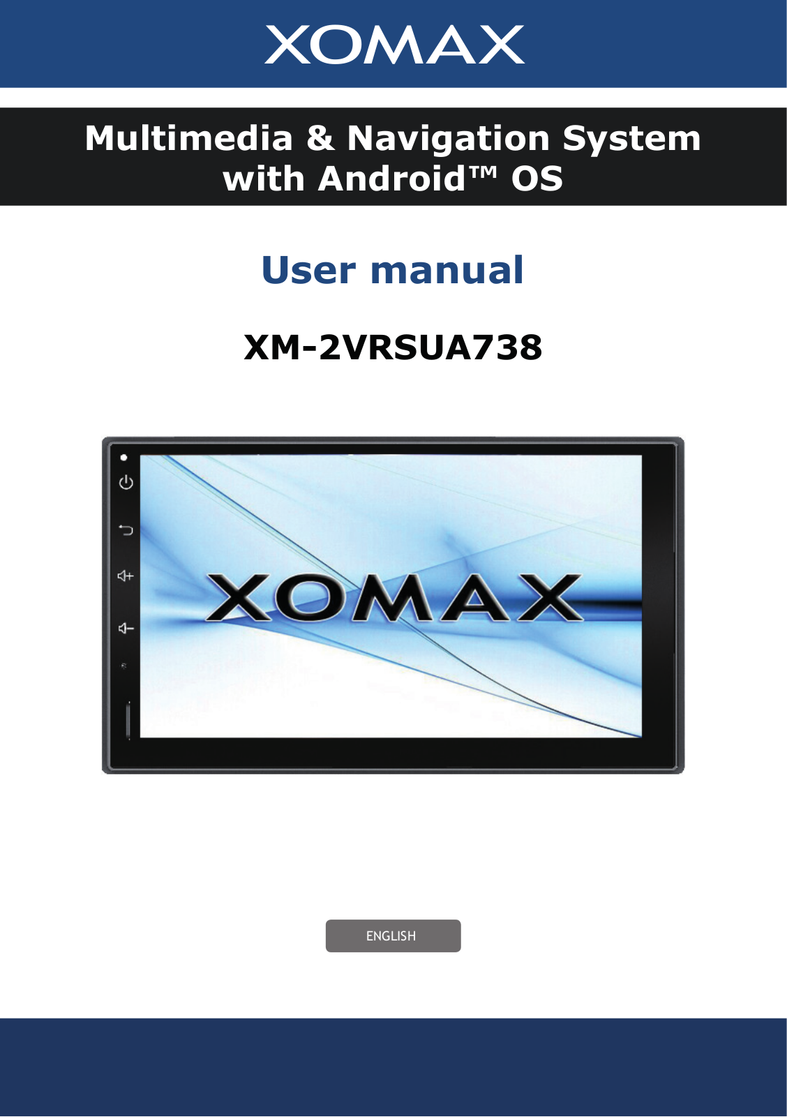 Xomax XM-2VRSUA738 User Manual