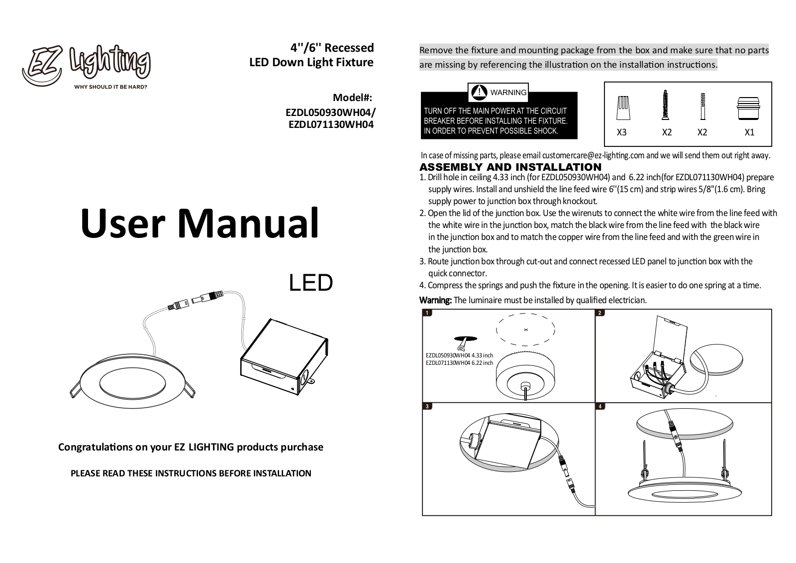 MKD MDAB1001 Installation & Assembly - ManualMachine.com