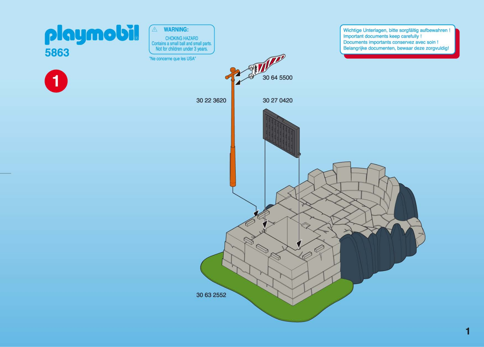 Playmobil 5863 Instructions