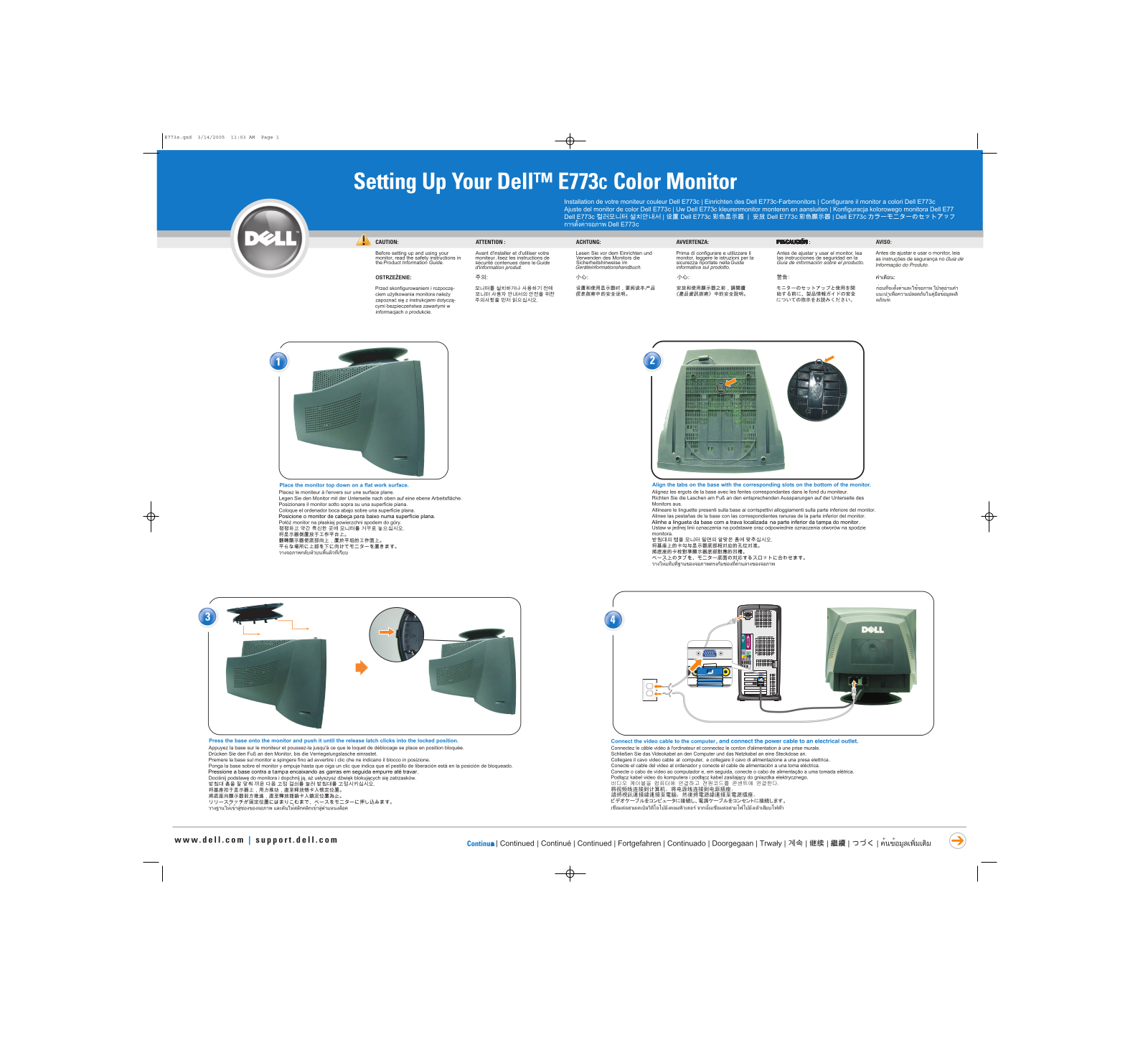 Dell E773c User Manual