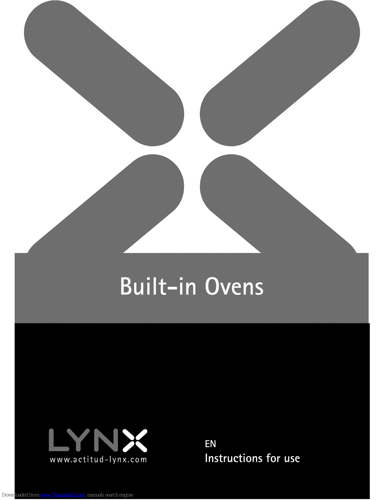 Lynx Built-in Oven Instructions For Use Manual