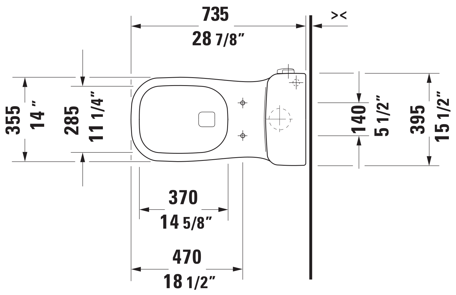 Duravit DRV1782 Dimensions - ManualMachine.com