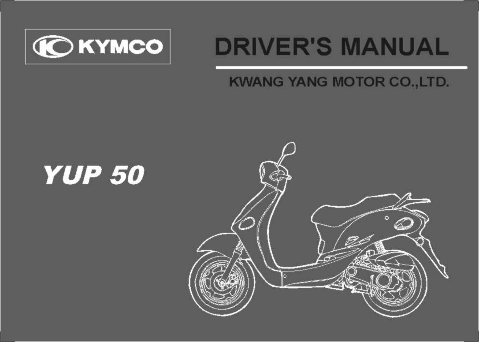 Kymco YUP 50 User Manual