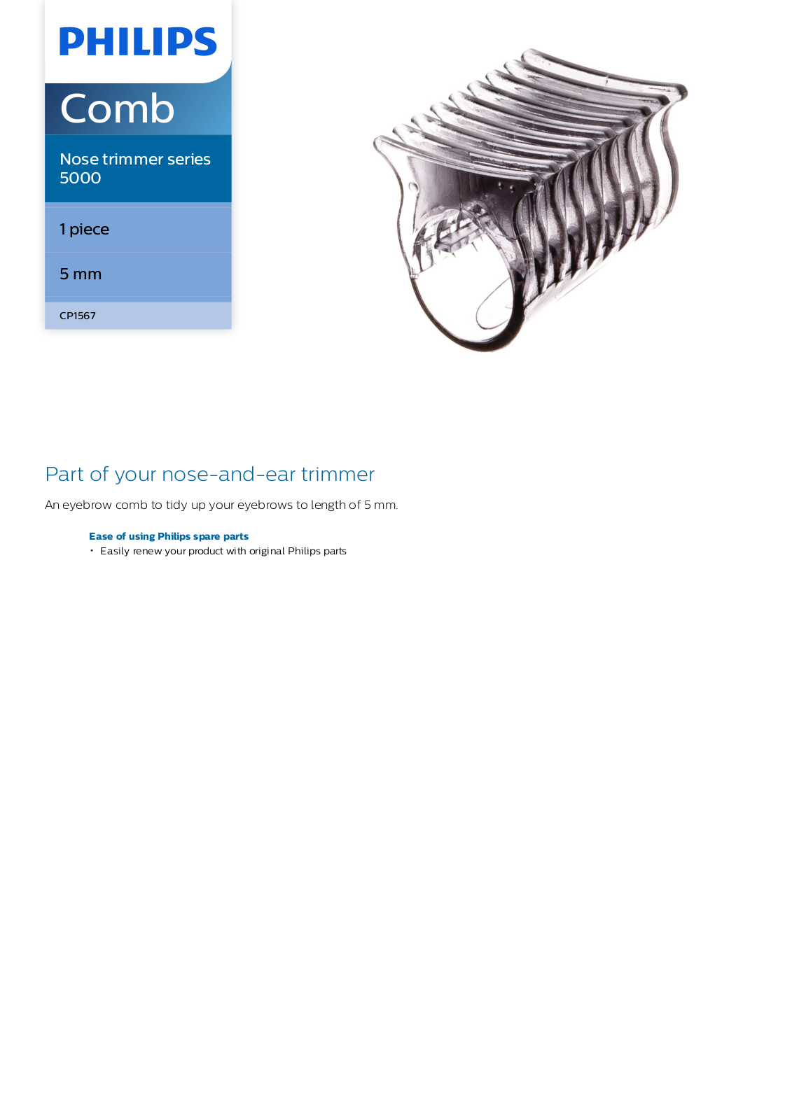 Philips CP1567/01 leaflet - ManualMachine.com