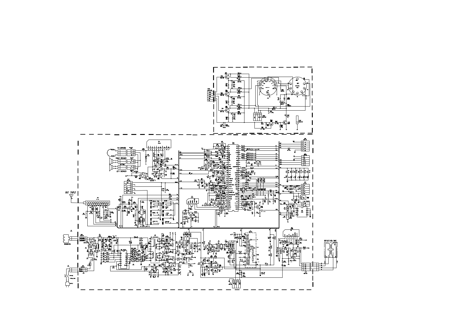 KONKA K1408SZ2, KP21SA282, KP21SA358 Schematic