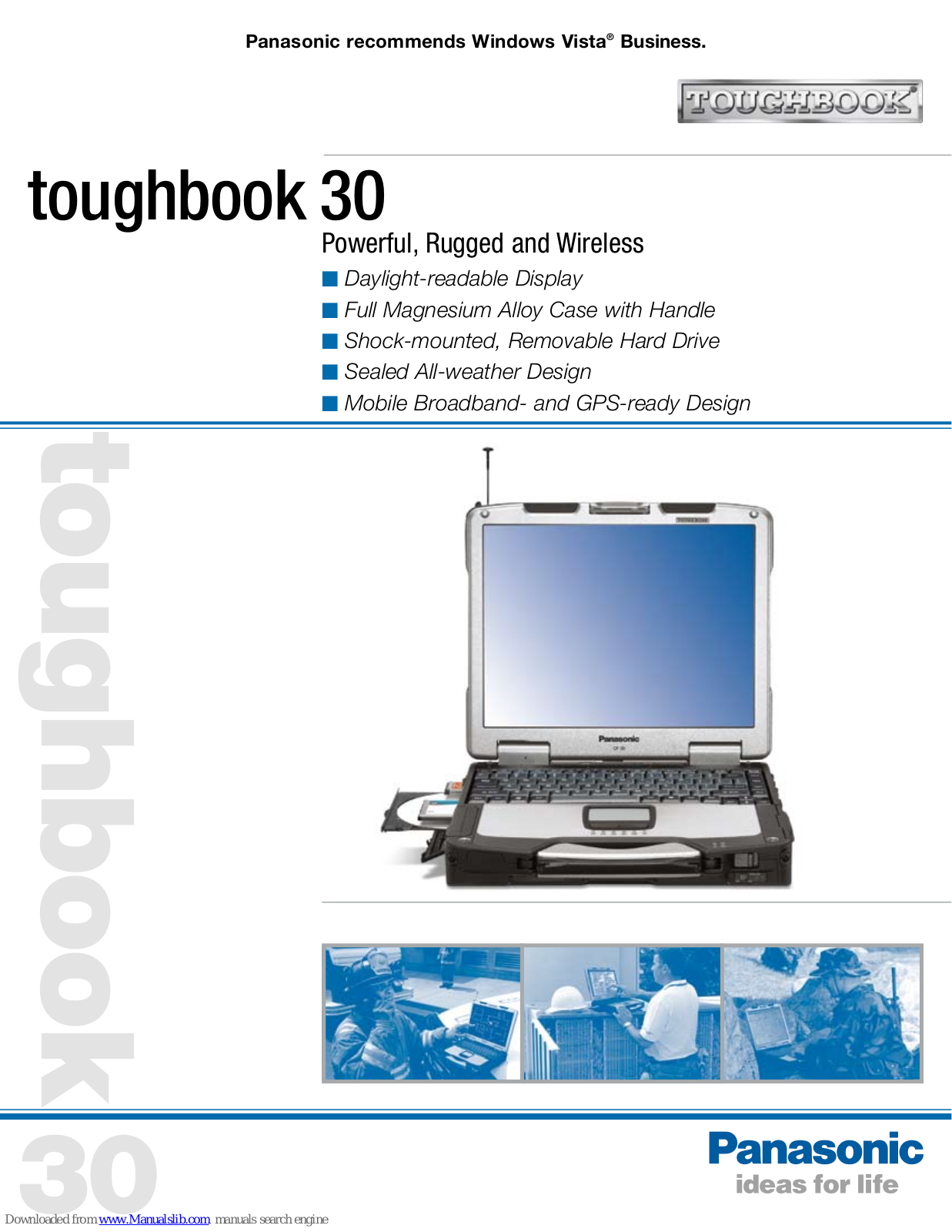 Panasonic CF-30FCG64AM, CF-30K3PAX2M, CF-30KTPAX2M, CF-30KTPAXAM, toughbook 30 Brochure