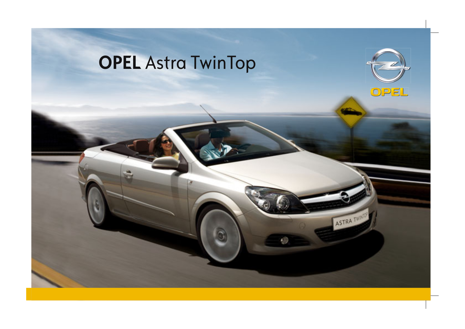 Opel ASTRA TWINTOP BROCHURE