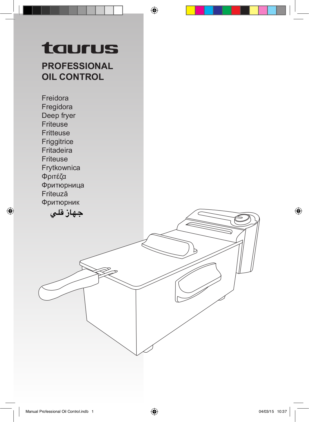 Taurus Professional 3 Oil Control User Manual