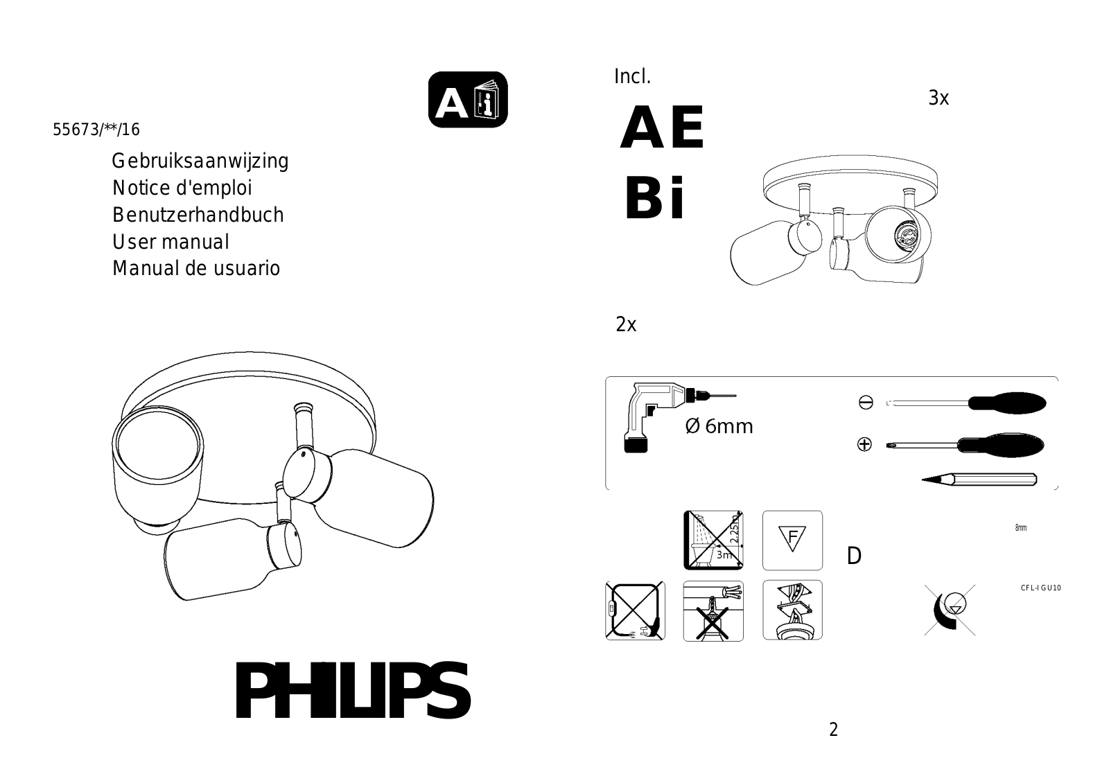 Philips Ecomoods Foco User Manual