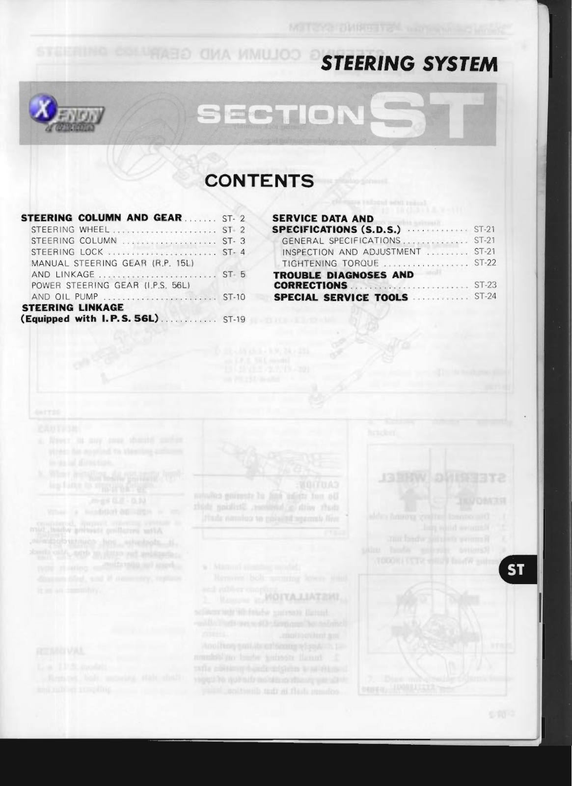 Enon ST Service Manual