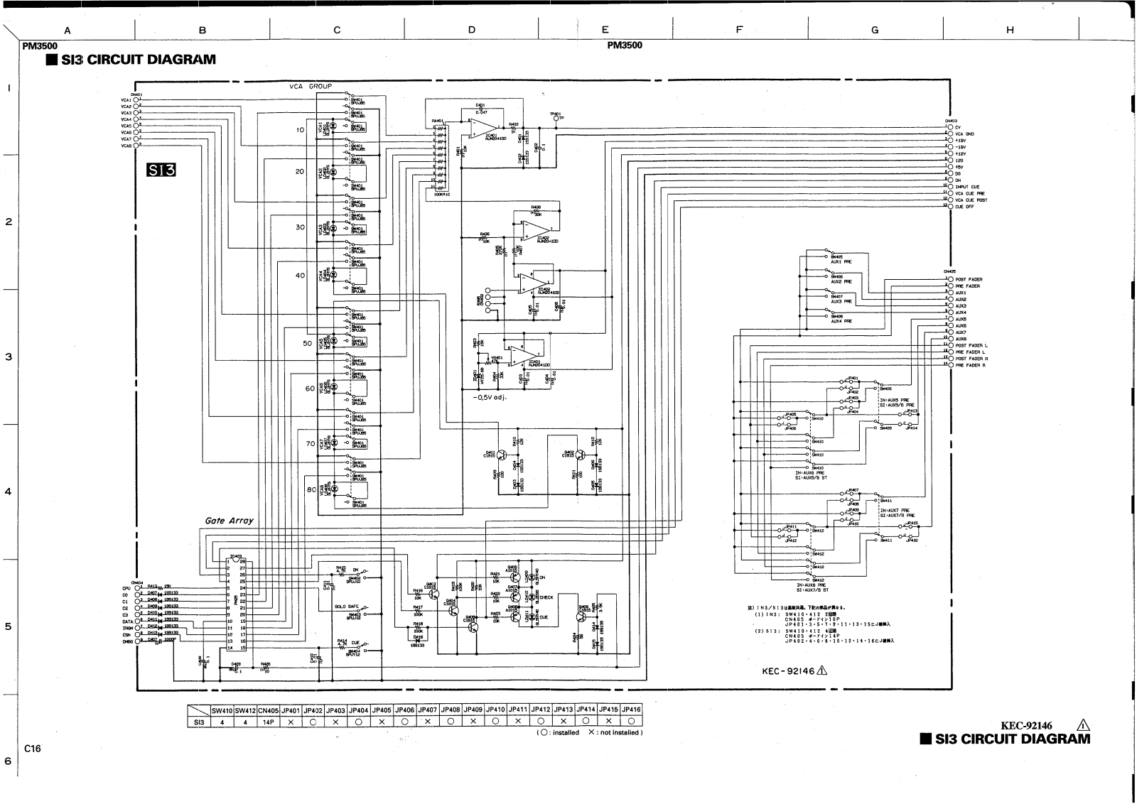 Yamaha pm3500-m, PM-3500d-s13 User Manual