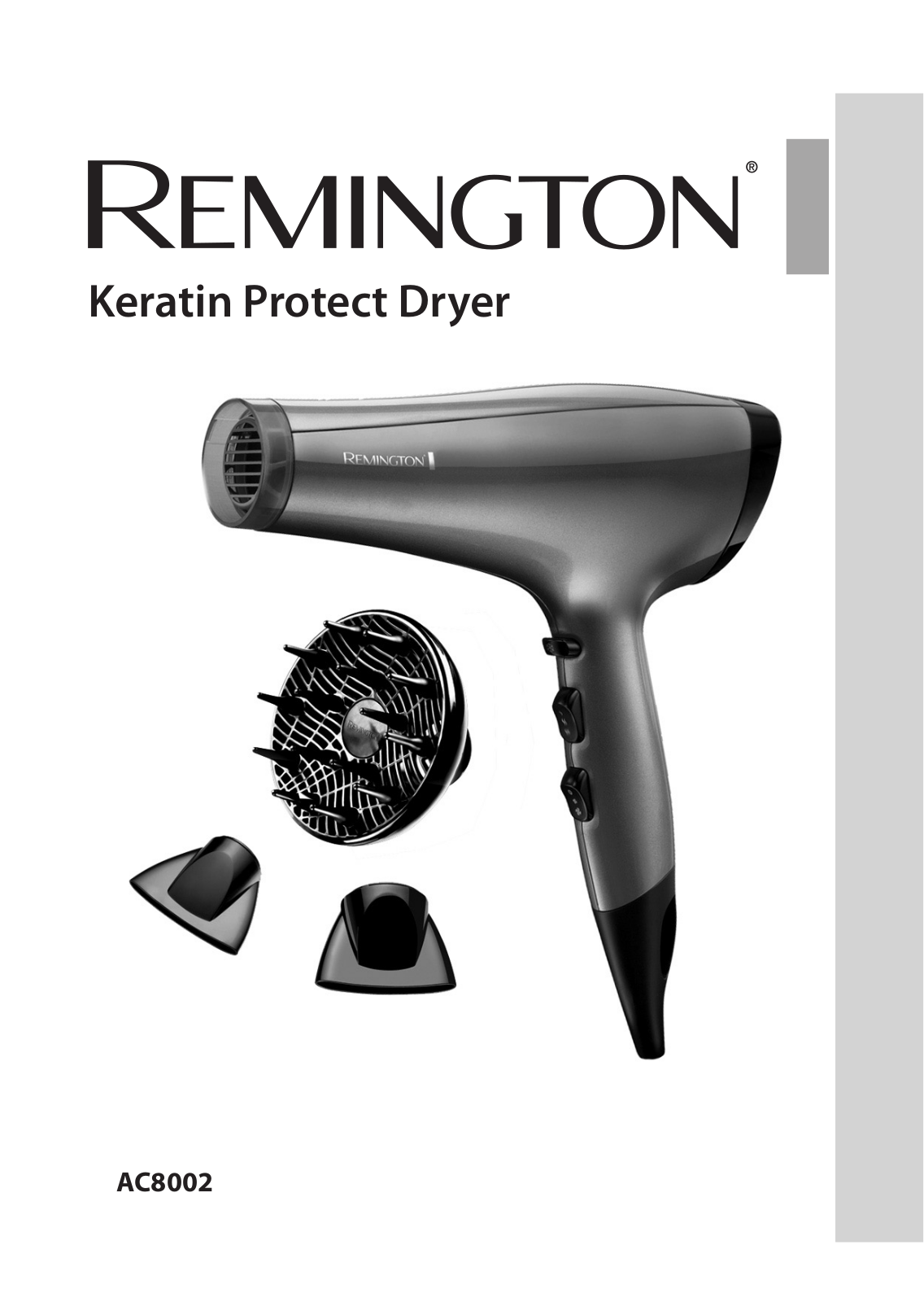 Remington AC8002 User Manual