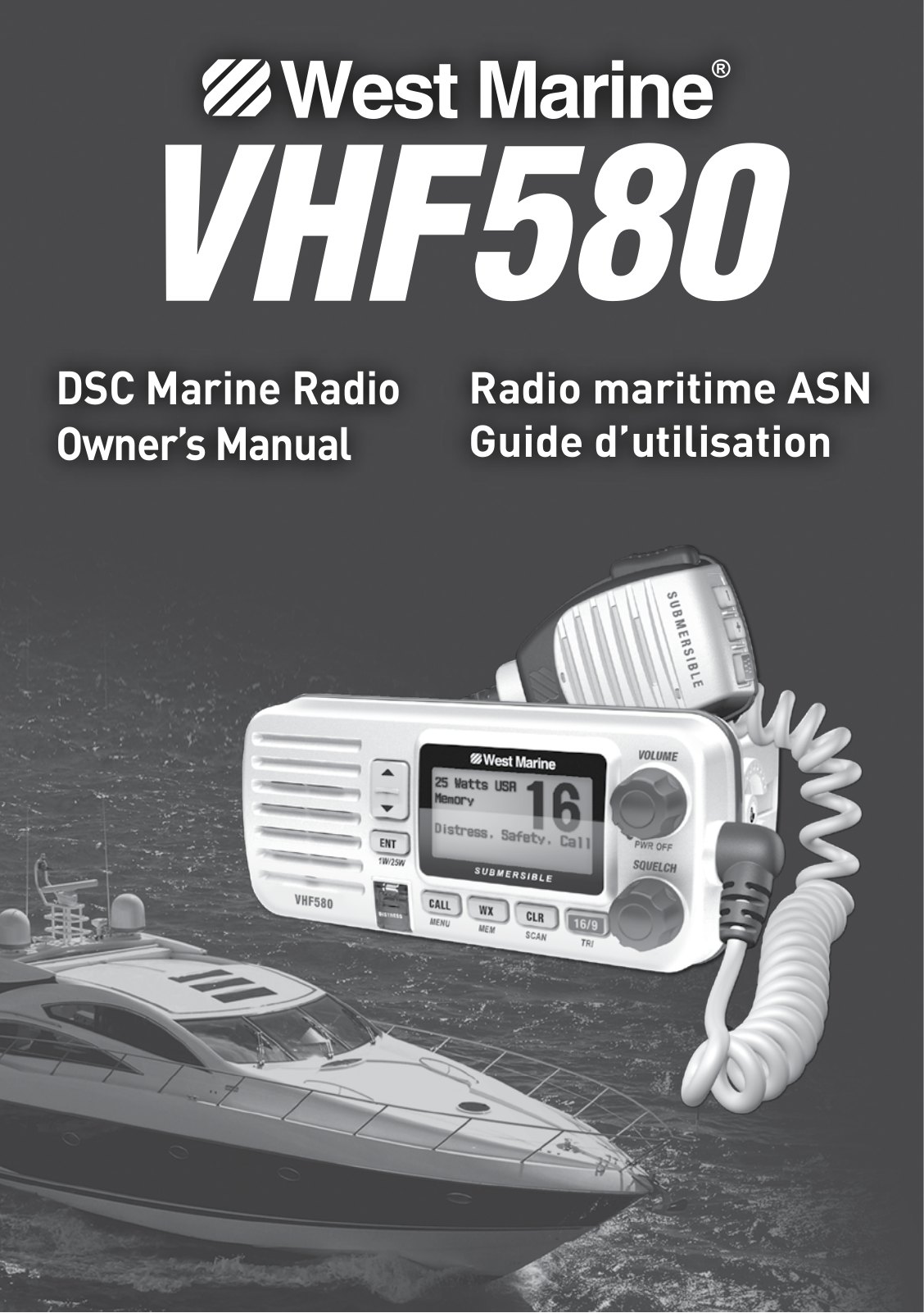 West Marine VHF580 User Manual