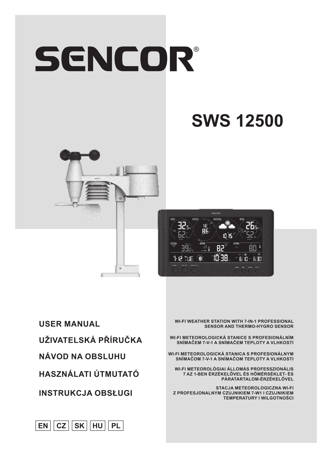 Sencor SWS 12500 User guide - ManualMachine.com